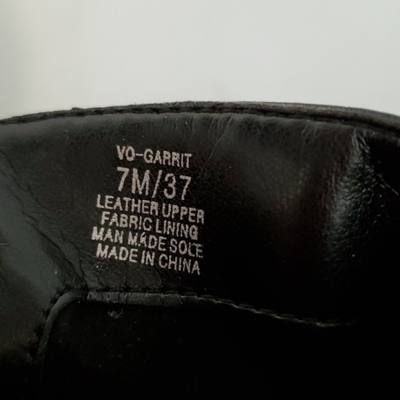 Vince Camuto " Garrit" Leather Booties Size 7M - Picture 4 of 5